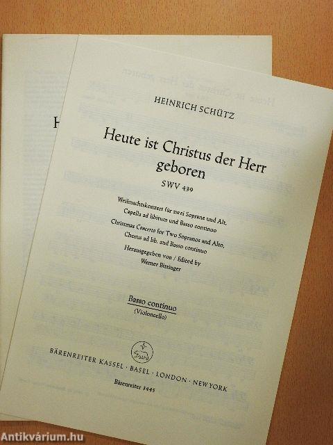 Heute ist Christus der Herr geboren