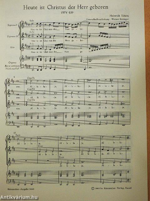 Heute ist Christus der Herr geboren