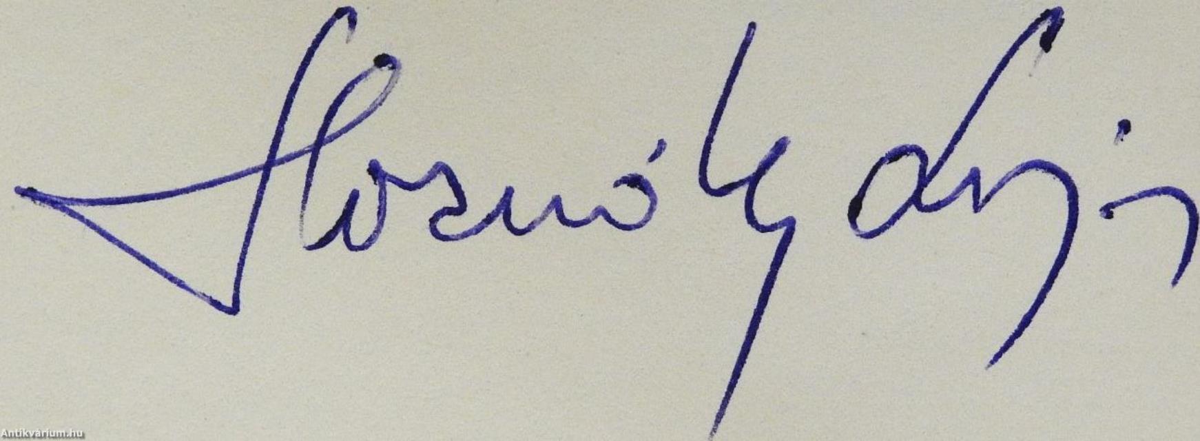 Veresegyház (dedikált példány)