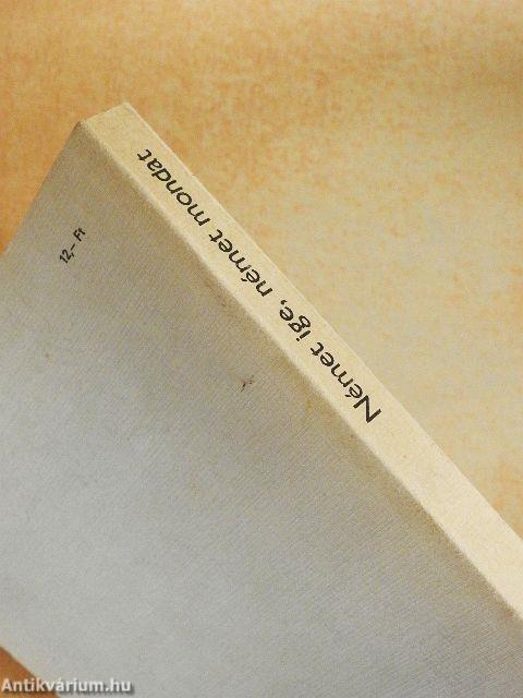 Német ige, német mondat