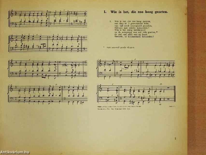 Geestelijke Liederen uit den schat van de Kerk der eeuwen I.