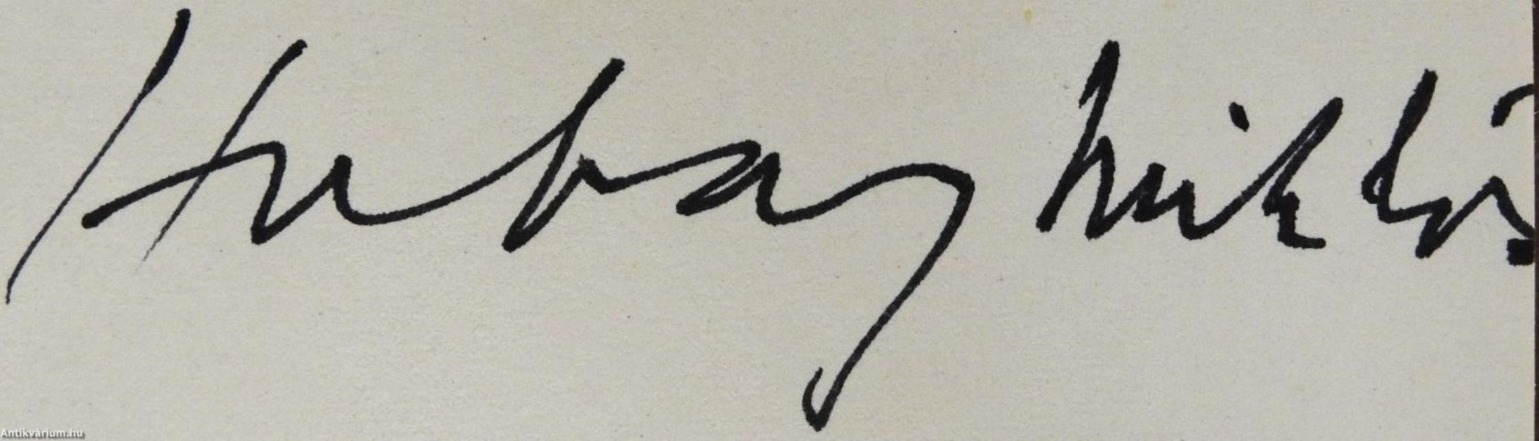 Napló nélkülem (dedikált példány)