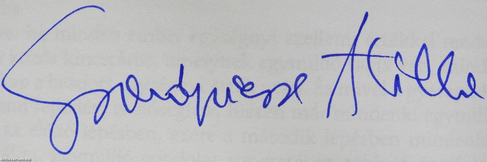 Atilla és a hunok (dedikált példány)