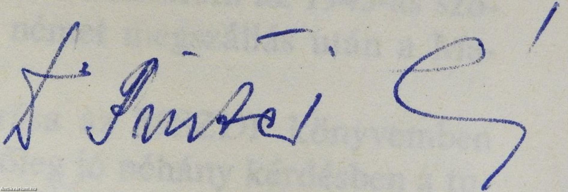 A Szociáldemokrata Párt története (dedikált példány)