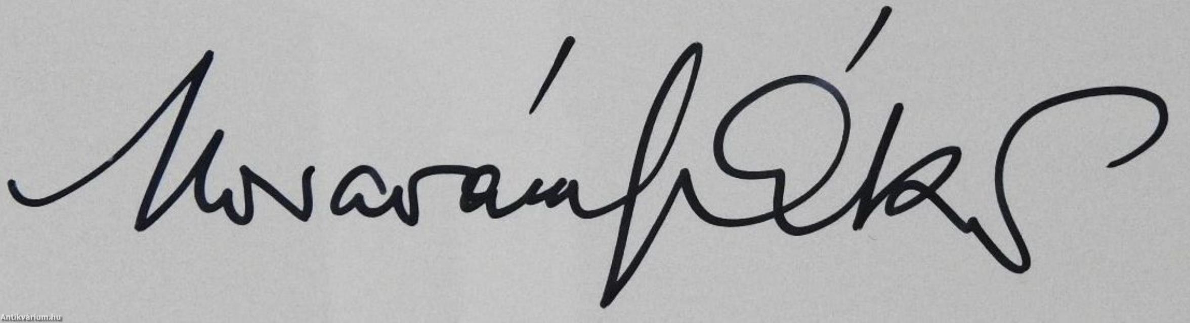 Versengő látomások (dedikált példány)