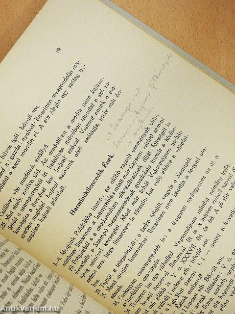 Kalevala/Magyarázatok a Kalevalához