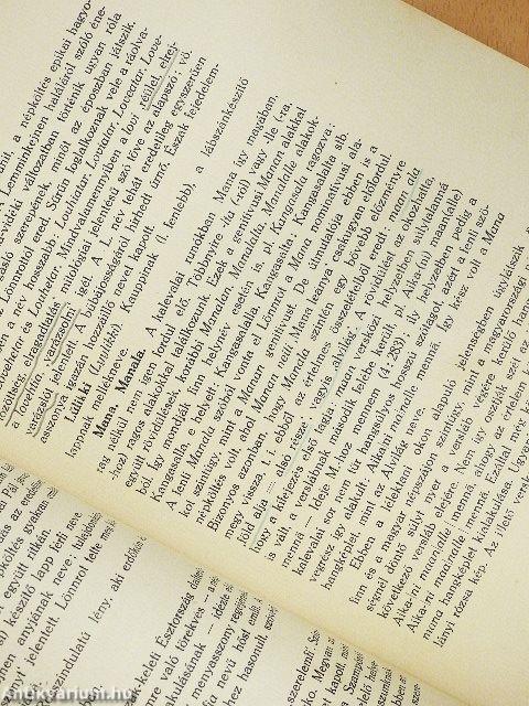 Kalevala/Magyarázatok a Kalevalához