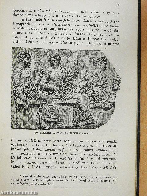 A görög művészet kiválóbb alkotásainak ismertetése