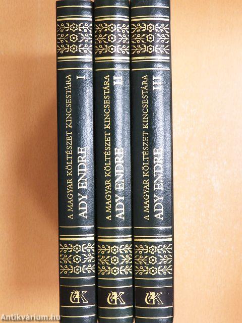 Ady Endre összes versei I-III.