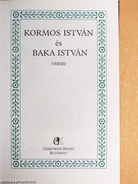 Kormos István és Baka István versei