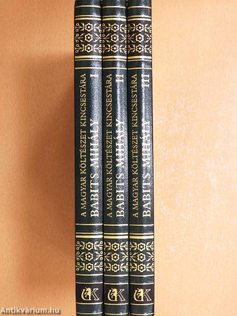Babits Mihály összegyűjtött versei I-III.