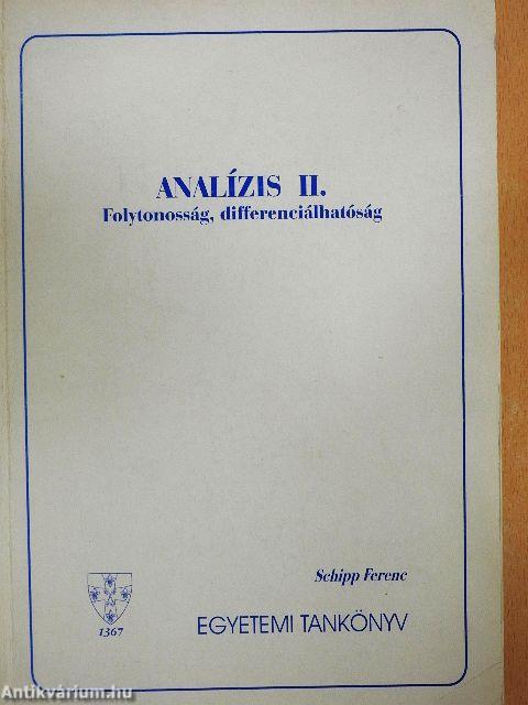 Analízis II.
