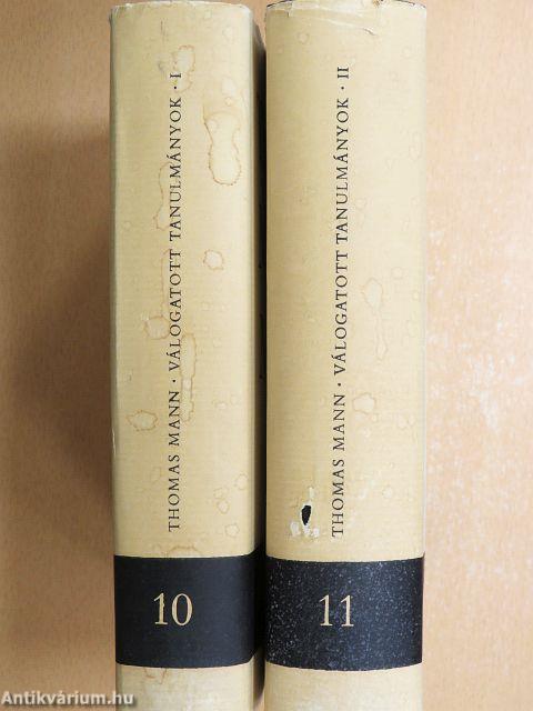 Válogatott tanulmányok I-II.