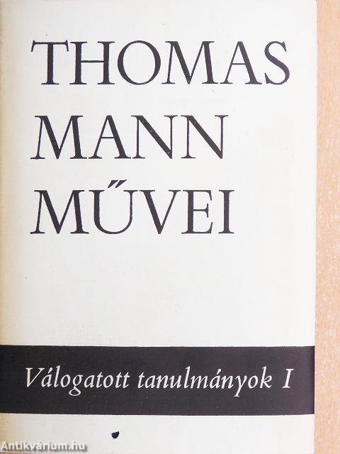 Válogatott tanulmányok I-II.