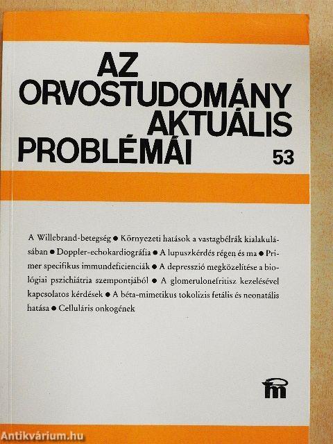 Az orvostudomány aktuális problémái 53.