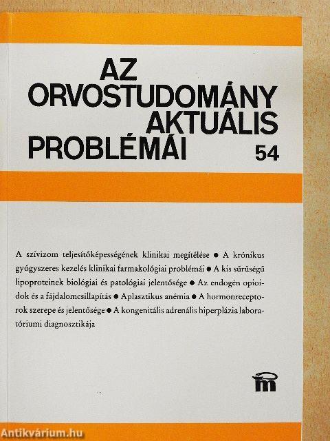 Az orvostudomány aktuális problémái 54.