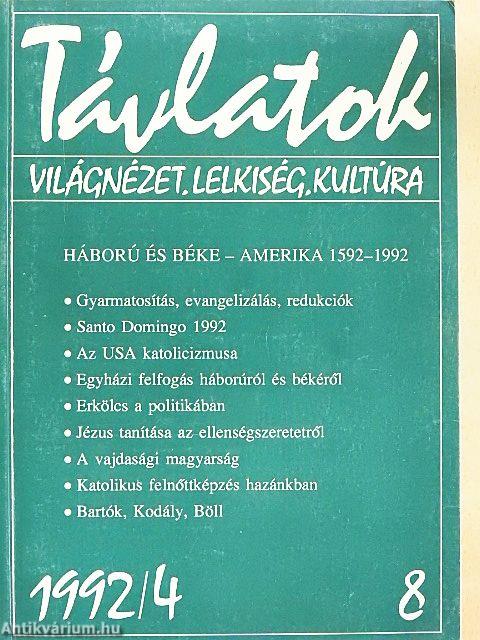 Távlatok 1992/4.