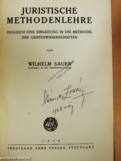 Juristische Methodenlehre