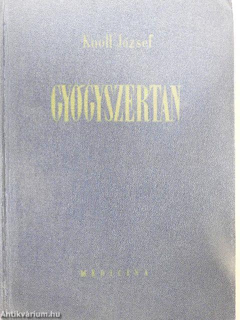 Gyógyszertan