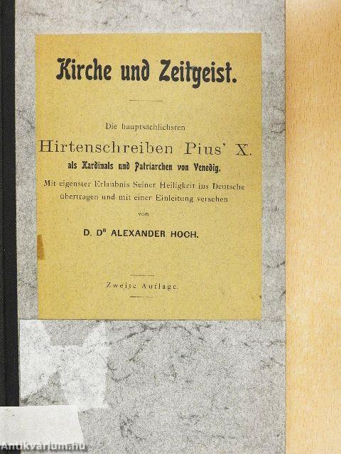 Kirche und Zeitgeist