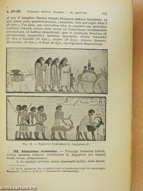 Praelectiones Biblicae I.