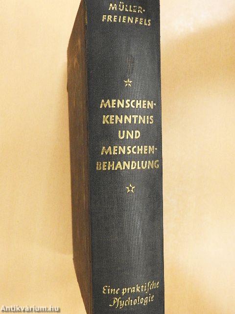 Menschenkenntnis und Menschenbehandlung (gótbetűs)