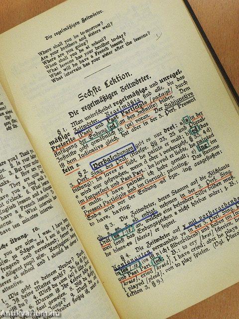 Englische konversations-Grammatik