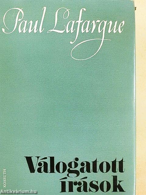 Válogatott írások