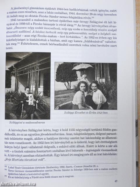 A Fecske-malom története (dedikált példány)