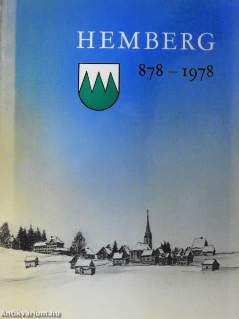 Hemberg 878-1978 (dedikált példány)