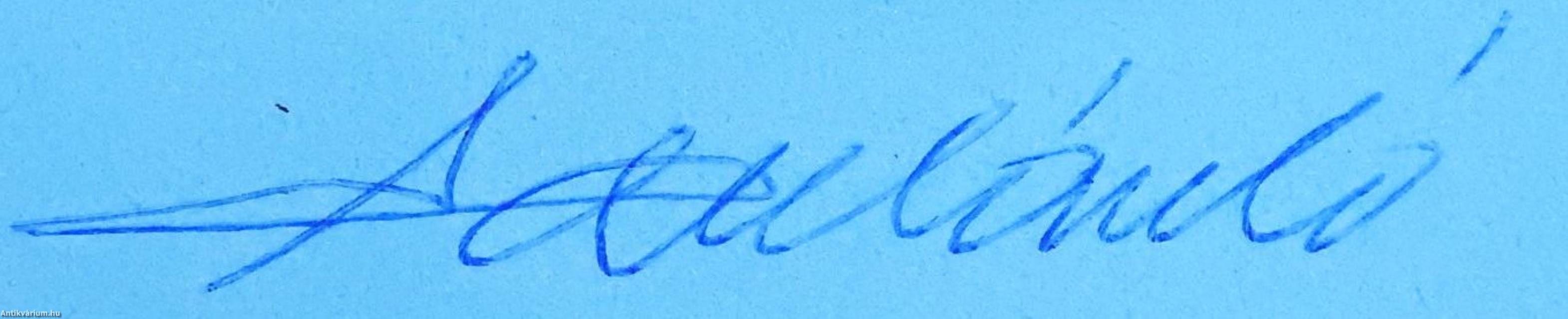 Színek és képek (aláírt példány)