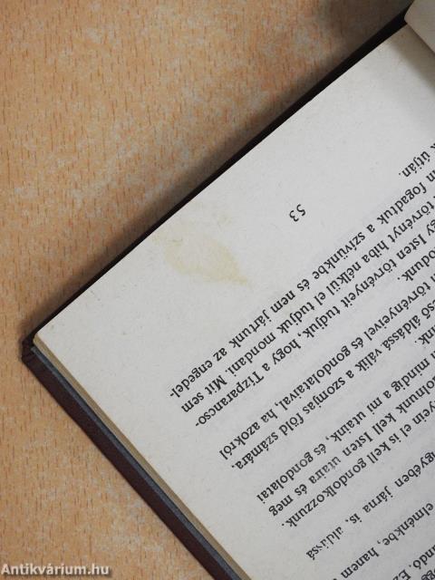 Szivemet hozzád emelem (dedikált példány)