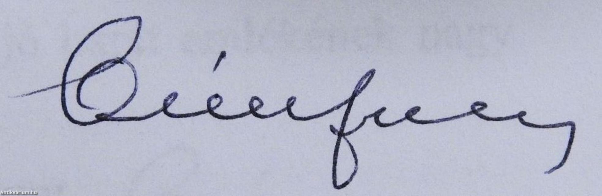 Sümeg helynevei (dedikált példány)