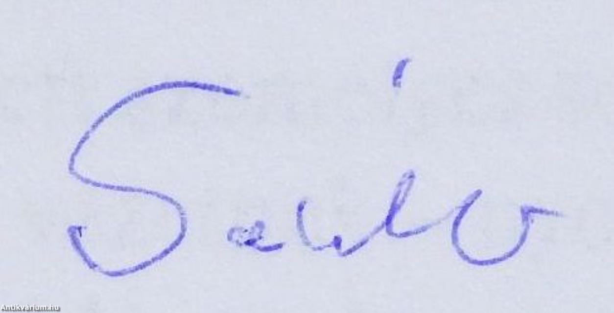 Kötéltánc (dedikált példány)