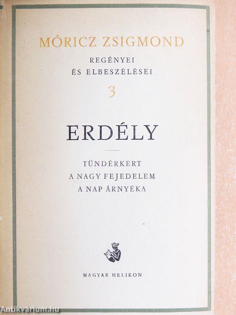 Móricz Zsigmond regényei és elbeszélései 3.