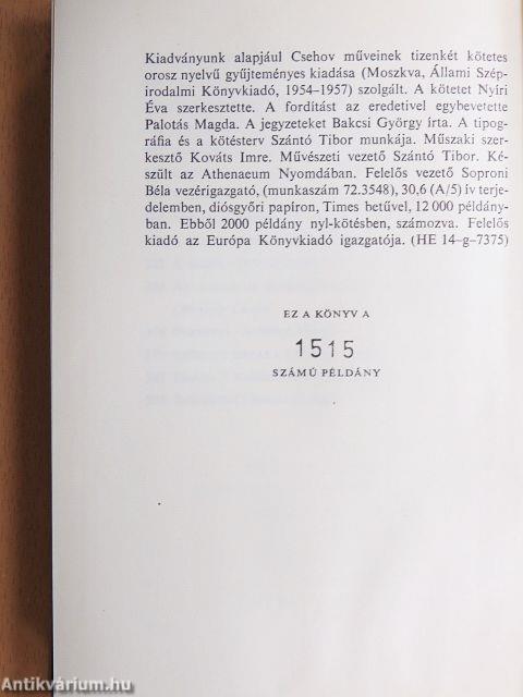 A csinovnyik halála