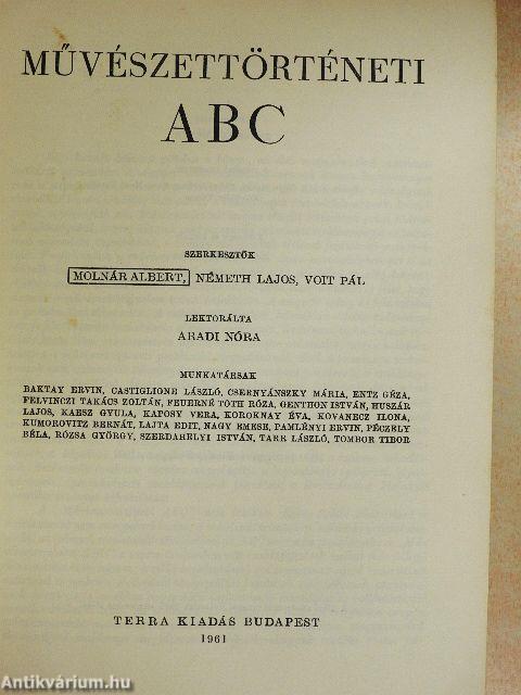 Művészettörténeti ABC