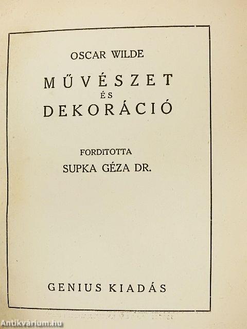 Művészet és dekoráció II.