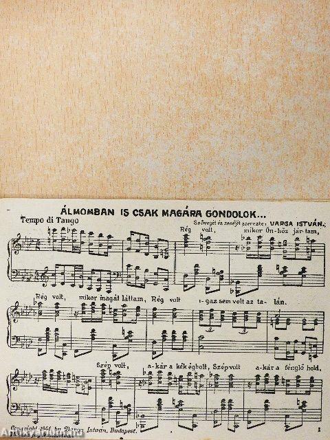 Varga István vak zenész és zeneszerző magyar nótái
