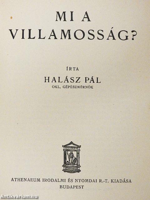 Mi a villamosság?