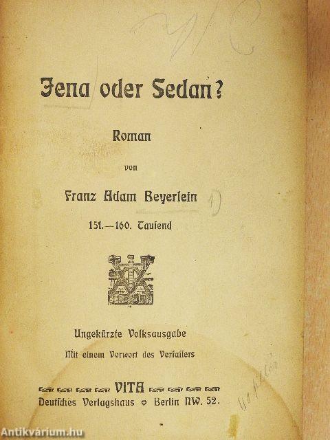 Jena oder Sedan? (gótbetűs)