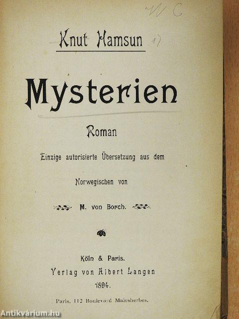 Mysterien (gótbetűs)