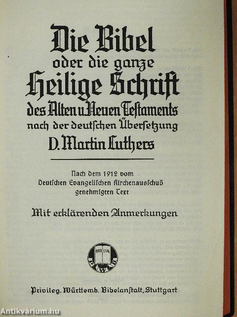 Die Bibel (gótbetűs)