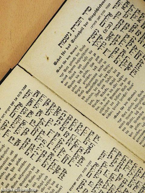 Machsor. Die sämtlichen Festgebete der Israeliten IX.