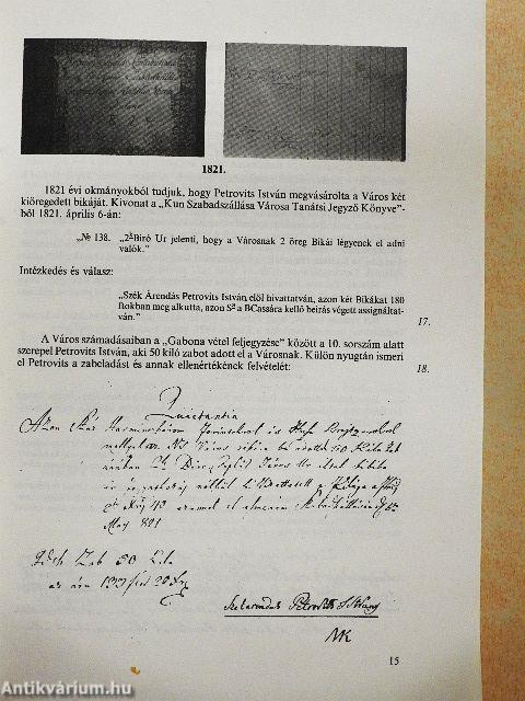 Petőfi és szülei Szabadszálláson