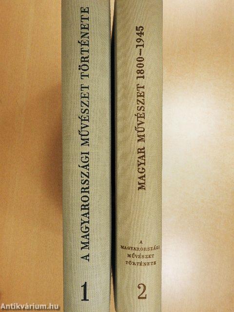 A magyarországi művészet története 1-2.