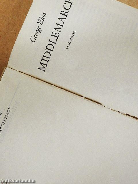 Middlemarch I-II.