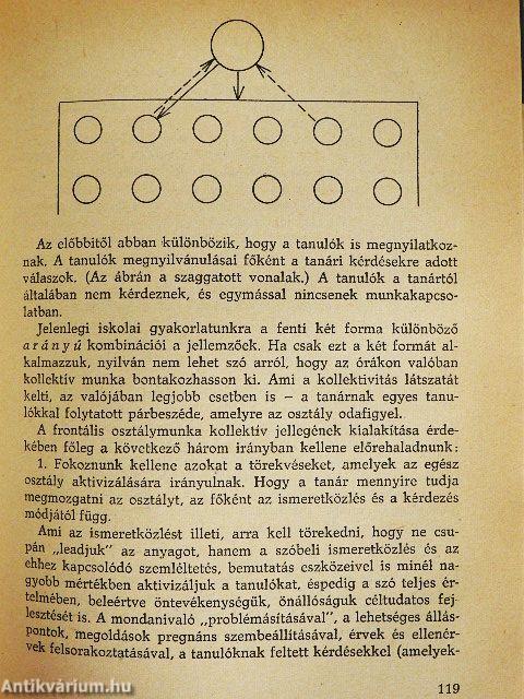 Nevelőmunka a középiskolában