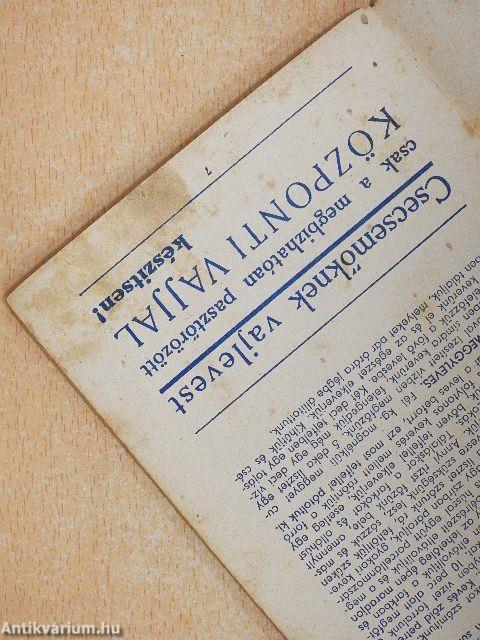 Tejtermékek kis szakácskönyve a magyar konyhán