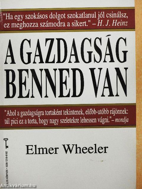 A gazdagság benned van